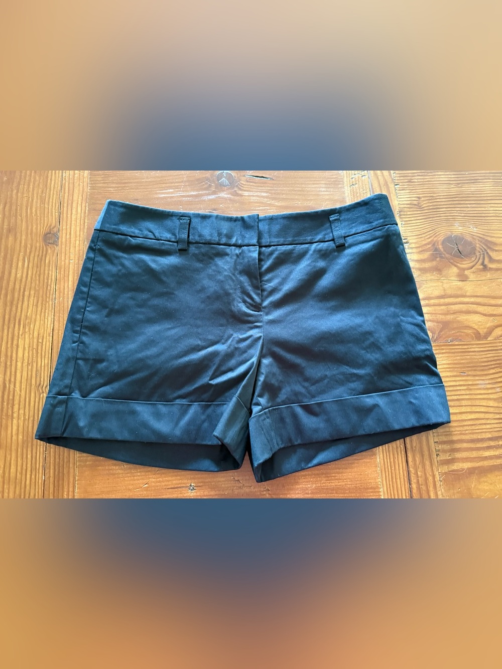 Express Women’s Classic Black Women's Cuffed Shorts